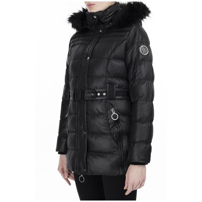 Куртка-парка зимняя женская GEOGRAPHICAL NORWAY «AIMERAUDE» LADY - WU7128F-BLACK - Цвет Черный - Фото 5