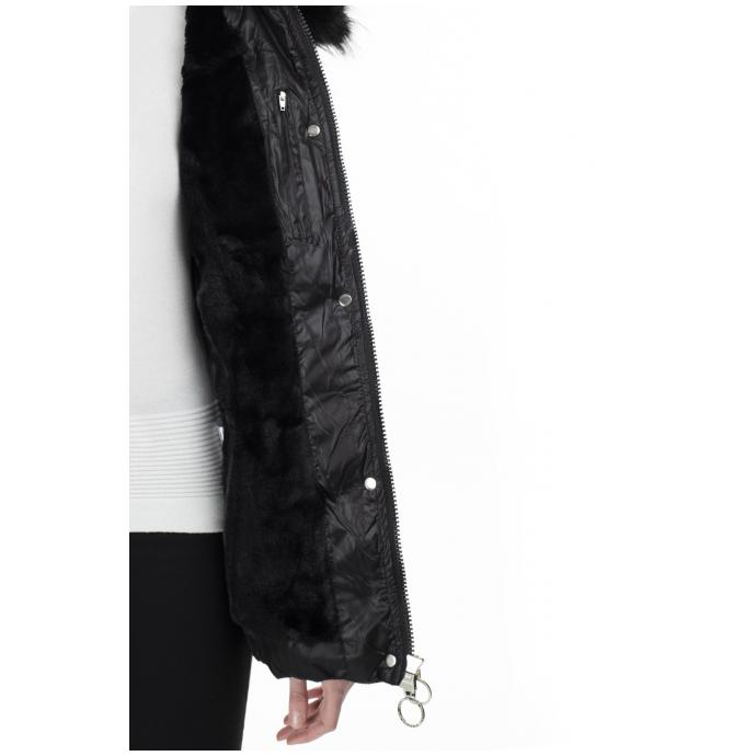 Куртка-парка зимняя женская GEOGRAPHICAL NORWAY «AIMERAUDE» LADY - WU7128F-BLACK - Цвет Черный - Фото 8