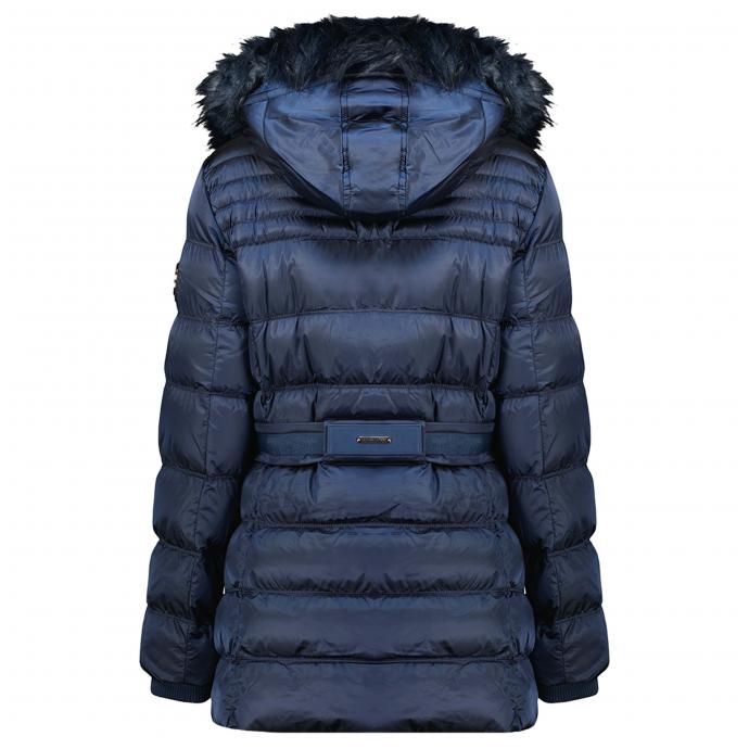 Куртка-парка зимняя женская GEOGRAPHICAL NORWAY «AIMERAUDE» LADY - WU7128F-NAVY - Цвет Темно-синий - Фото 9