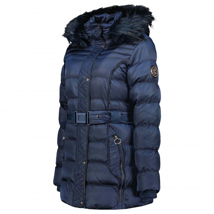 Куртка-парка зимняя женская GEOGRAPHICAL NORWAY «AIMERAUDE» LADY - WU7128F-NAVY - Цвет Темно-синий - Фото 10