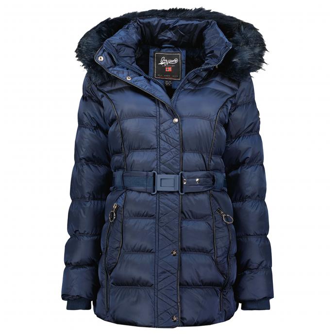 Куртка-парка зимняя женская GEOGRAPHICAL NORWAY «AIMERAUDE» LADY - WU7128F-NAVY - Цвет Темно-синий - Фото 8