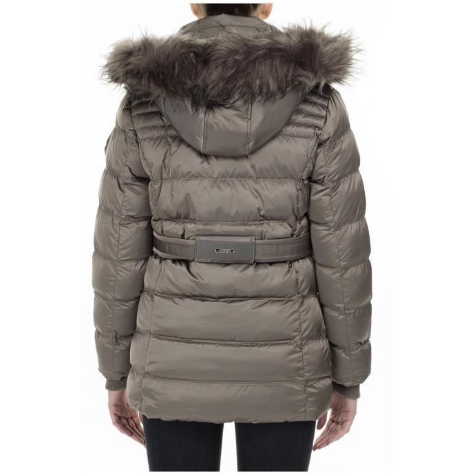 Куртка-парка зимняя женская GEOGRAPHICAL NORWAY «AIMERAUDE» LADY - WU7128F-TAUPE - Цвет Коричневый - Фото 3