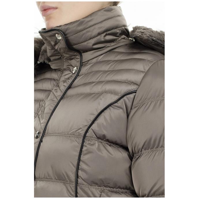 Куртка-парка зимняя женская GEOGRAPHICAL NORWAY «AIMERAUDE» LADY - WU7128F-TAUPE - Цвет Коричневый - Фото 7