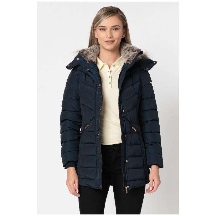 Парка женская GEOGRAPHICAL NORWAY AJUJU LADY - WW2347F/G/GNO-NAVY - Цвет Темно-синий - Фото 3