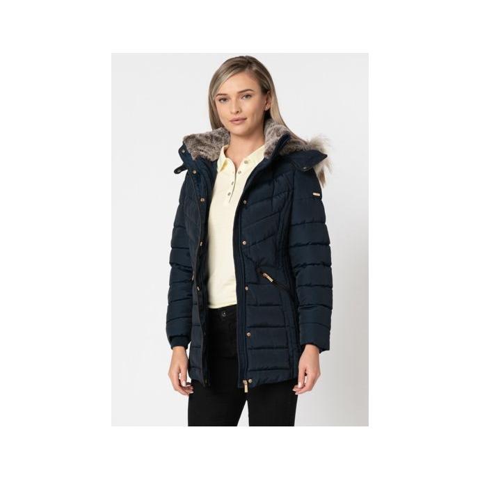 Парка женская GEOGRAPHICAL NORWAY AJUJU LADY - WW2347F/G/GNO-NAVY - Цвет Темно-синий - Фото 2