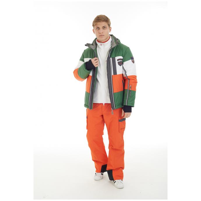 Куртка ALMRAUSH «STEINPASS» - 320109, Куртка муж.STEINPASS Almrausch (цв. 5435) green/orange - Цвет Зеленый - Фото 3