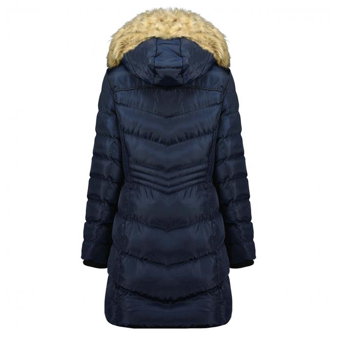 Парка зимняя женская GEOGRAPHICAL NORWAY «BADONNA» LADY - WU5314F/GNO-NAVY - Цвет Темно-синий - Фото 6