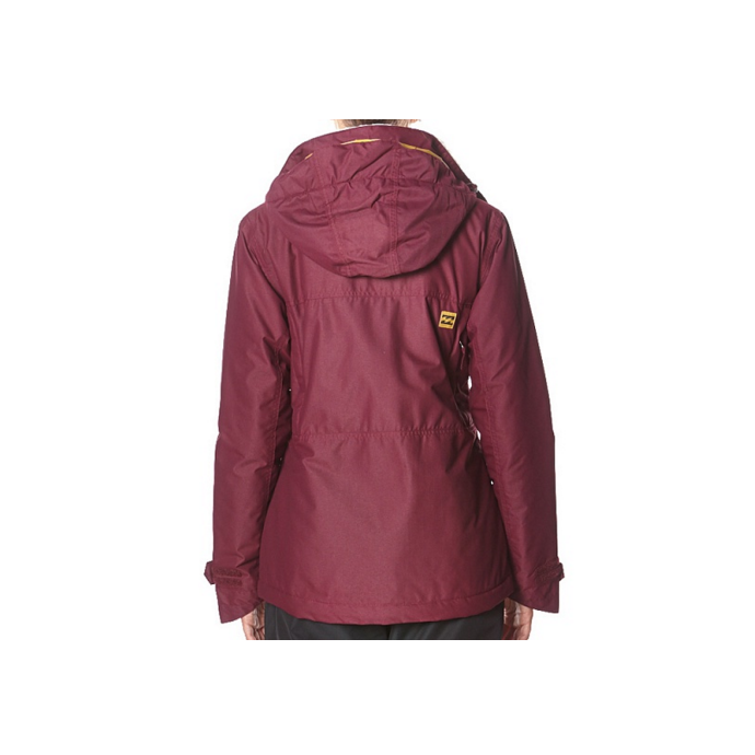 Куртка BILLABONG ALPHA JACKET FW15 - ALPHA JACKET FW15 BLACK CHERRY - Цвет Красный - Фото 3