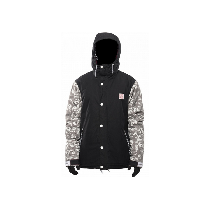 Куртка BILLABONG RILEY JACKET FW15 - RILEY JACKET FW15 BLACK SKULLS - Цвет Черный - Фото 1