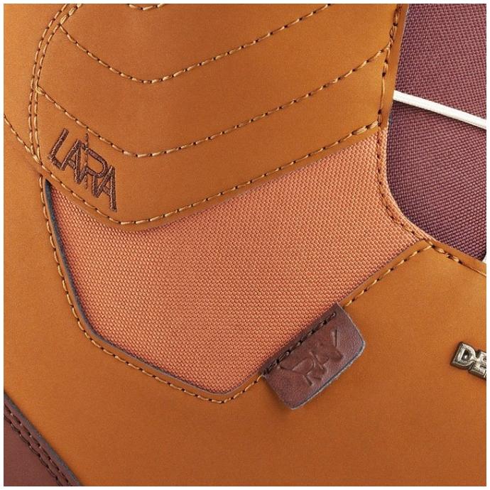 Ботинки для сноуборда DEELUXE RAY LARA CF FW16 - 49155 BROWN - Цвет Коричневый - Фото 3