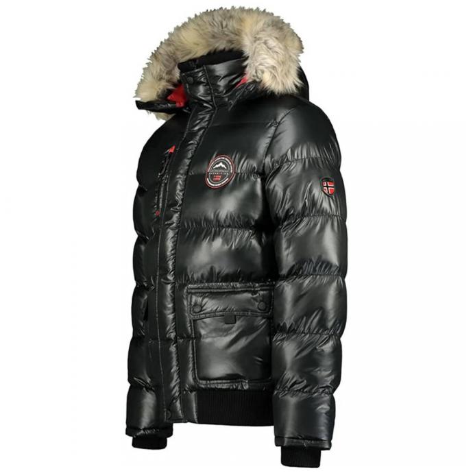 Куртка зимняя женская GEOGRAPHICAL NORWAY «BUGS» LADY - WW1567F/GNO-BLACK - Цвет Черный - Фото 7