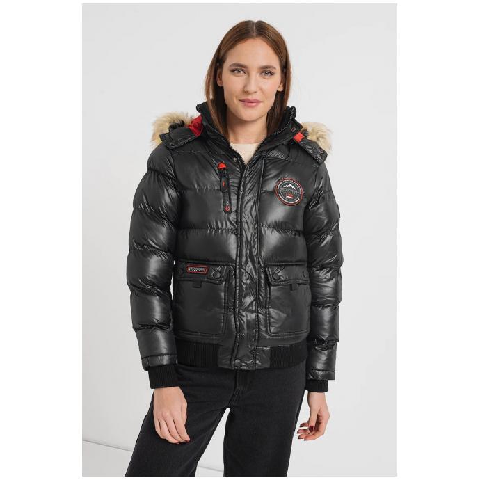 Куртка зимняя женская GEOGRAPHICAL NORWAY «BUGS» LADY - WW1567F/GNO-BLACK - Цвет Черный - Фото 1