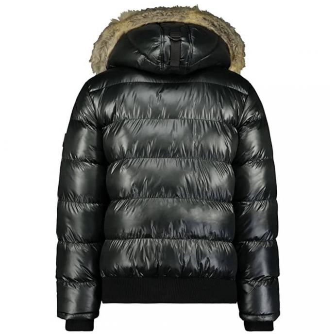 Куртка зимняя женская GEOGRAPHICAL NORWAY «BUGS» LADY - WW1567F/GNO-BLACK - Цвет Черный - Фото 4