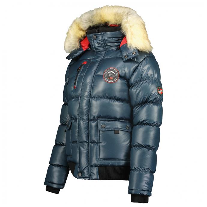 Куртка зимняя женская GEOGRAPHICAL NORWAY «BUGS» LADY - WW1568F/GNO-NAVY - Цвет Темно-синий - Фото 3