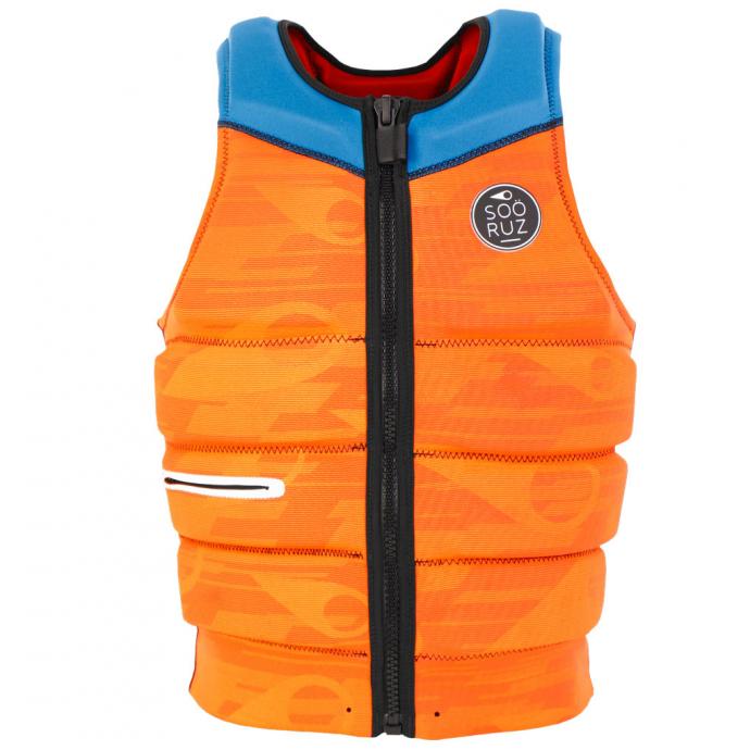 ЖИЛЕТ SOÖRUZ «DELUX» (FRONT ZIP) - E19 MWVDEL-«DELUX» (FRONT ZIP)-orange - Цвет Оранжевый - Фото 2