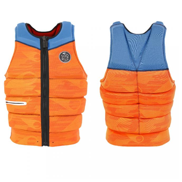 ЖИЛЕТ SOÖRUZ «DELUX» (FRONT ZIP) - E19 MWVDEL-«DELUX» (FRONT ZIP)-orange - Цвет Оранжевый - Фото 1