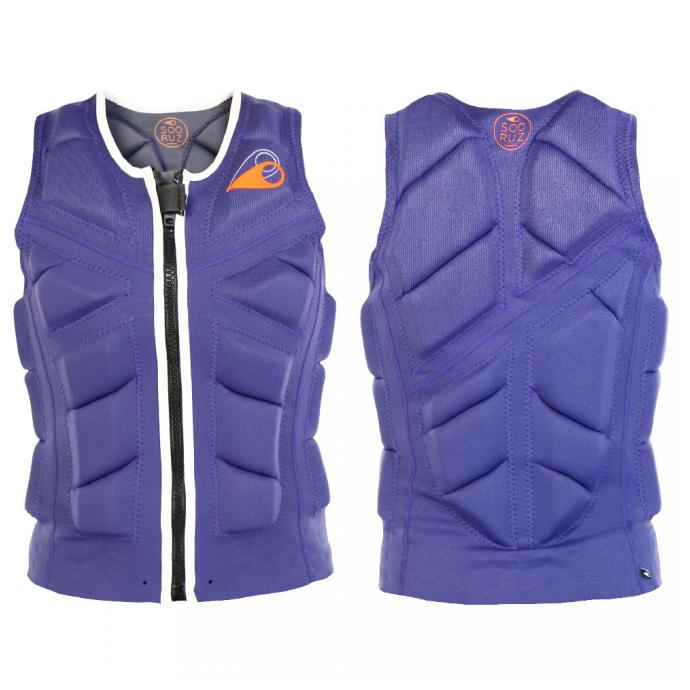 ЖИЛЕТ SOÖRUZ GIRL «VAMP» (FRONT ZIP) - E19 WWVVAM-SOÖRUZ GIRL «VAMP»-PURPLE - Цвет Фиолетовый - Фото 1