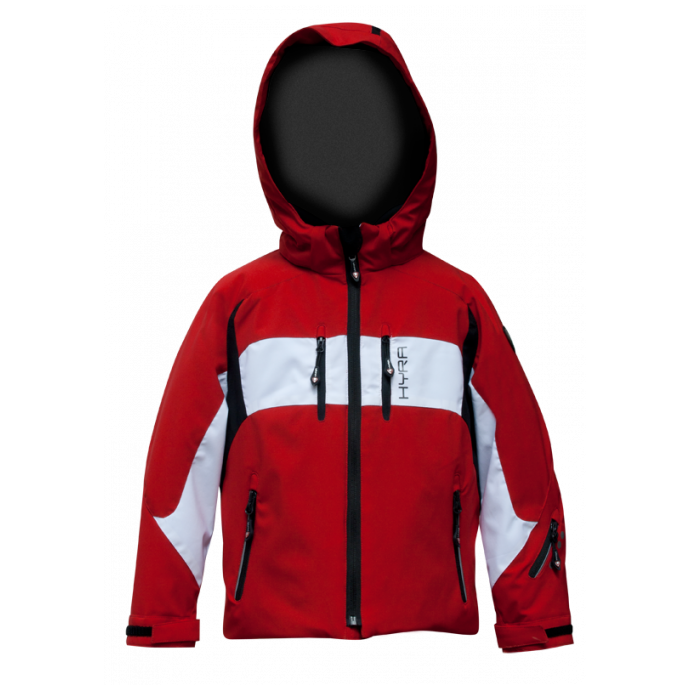 Детская куртка HYRA. Арт. HJG 1367 - HGJ1367 red-white Детская куртка  HYRA - Цвет Белый, Красный - Фото 1