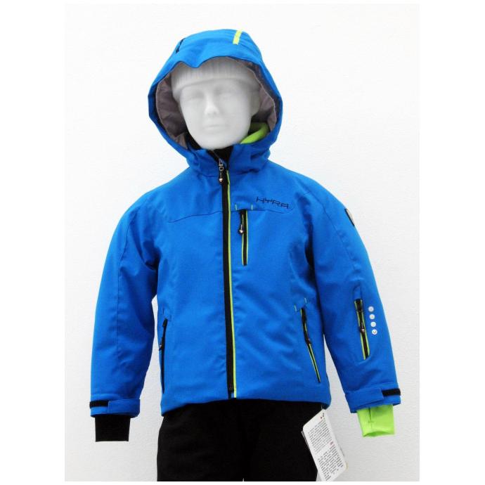 Детская куртка HYRA. Арт. HJG 1377 - HGJ1377 turquoise-black Детская куртка HYRA  - Цвет Голубой - Фото 2