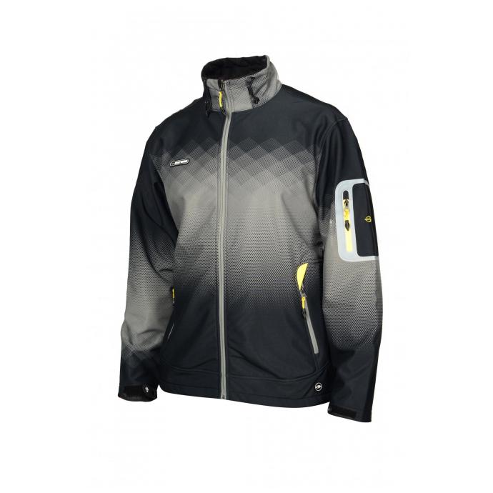 Софтшеловая куртка MORMAII, арт. «M1344» - M1344 BG - Цвет Черный, Серый - Фото 1