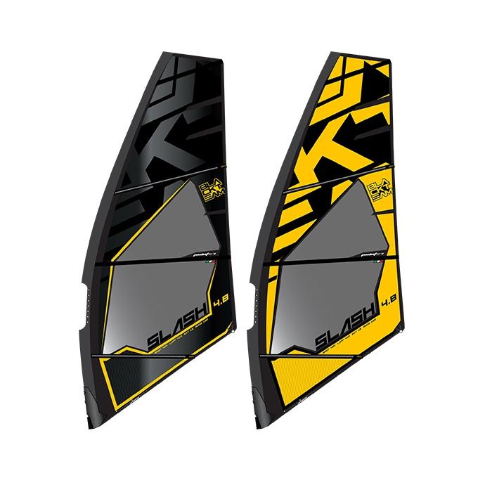 Парус для виндсерфинга POINT-7 "SLASH" - 22SLA52Y SLASH - Цвет Черный - Фото 1