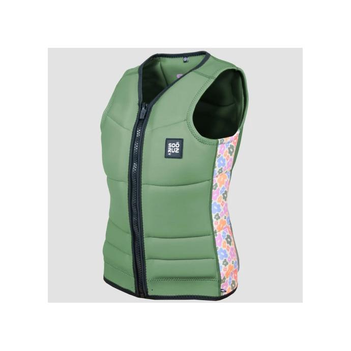ЖИЛЕТ SOÖRUZ LADY «REAC» (С ПЕРЕДНЕЙ МОЛНИЕЙ) - S5 WWVREA-GREEN - Цвет Зеленый - Фото 1