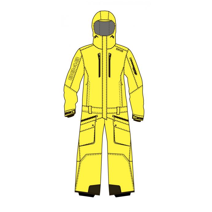 Комбинезон 8848 Altitude «STRIKE SKI SUIT-2» YELLOW - 2017 STRIKE SKI SUIT-2 - YELLOW - Цвет Желтый - Фото 2