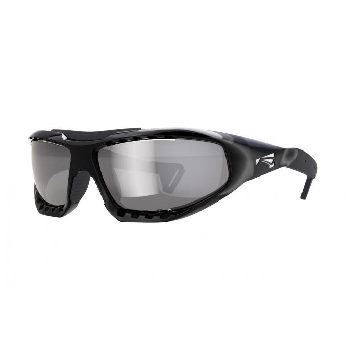 Спортивные очки LiP Surge / Gloss Black - Black / PC Polarized / Levanté Series Chroma Smoke - 762747-Chroma Smoke - Цвет Серебристый - Фото 4