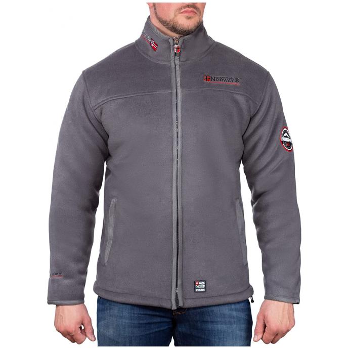 Флис мужской  GEOGRAPHICAL NORWAY «TORLEON» - WW1673H/G-NAVY-DARK GREY - Цвет Темно-синий - Фото 5