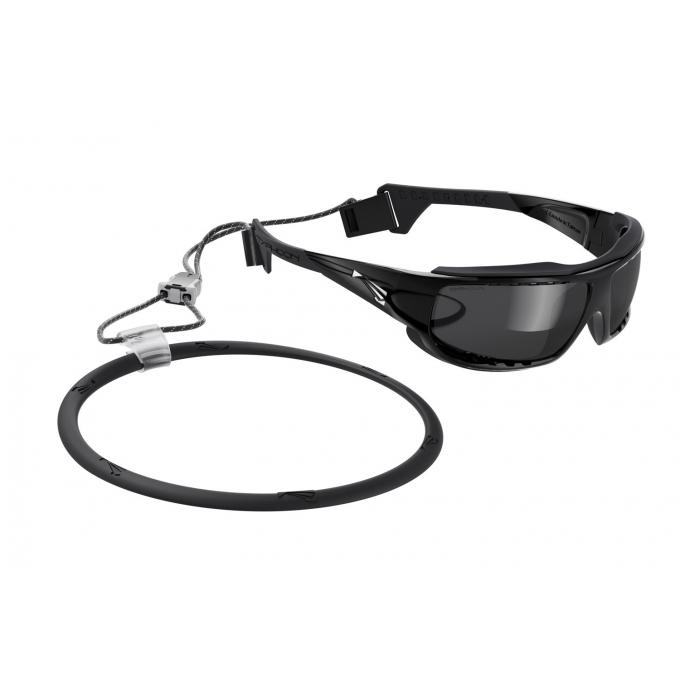 Спортивные очки LiP Typhoon / Gloss Black -Black / Zeiss / PA Polarized / Methane Smoke Len (STD) - 762315-Methane Smoke Len - Цвет Черный - Фото 4