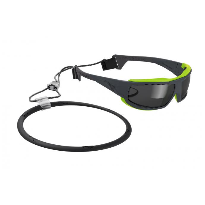 Спортивные очки LiP Typhoon / G Series -Lime / Zeiss / PA Polarized / Methane Smoke Lens (STD) - 762325-Methane Smoke Lens - Цвет Зеленый - Фото 5