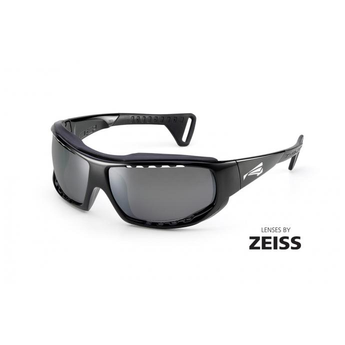 Спортивные очки LiP Typhoon / Gloss Black -Black / Zeiss / PA Polarized / Methane Smoke Len (STD) - 762315-Methane Smoke Len - Цвет Черный - Фото 1