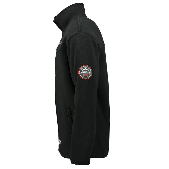 Флис мужской GEOGRAPHICAL NORWAY «UBOLT»  MAN - WW3552H/GN-BLACK - Цвет Черный - Фото 6