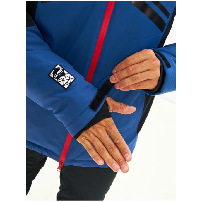 Мужская мембранная горнолыжная /сноубордическая куртка Alpha Endless Bizzard Tech - 423/196_4 - Цвет Синий - Фото 16