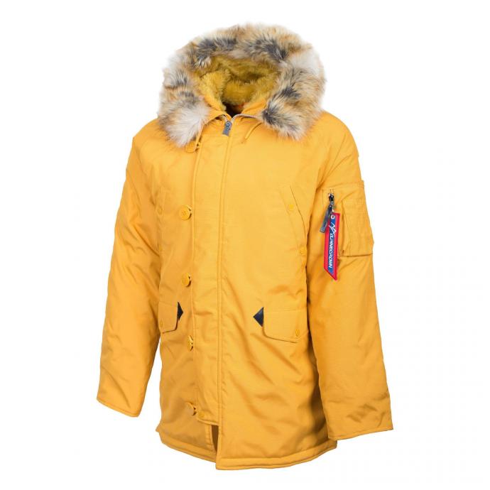 Зимняя куртка-парка Alpine Crown «ASHTON» - ACPJ-170206 Куртка-парка «ASHTON» golden  - Цвет Золотистый - Фото 2