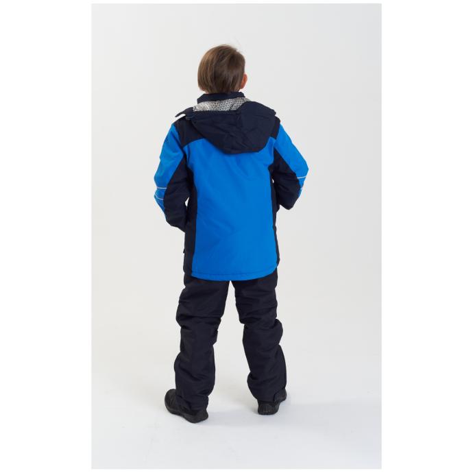 Куртка подростковая  M.Y.S для мальчика - 8885 - Цвет Синий - Фото 9