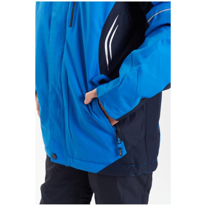 Куртка подростковая  M.Y.S для мальчика - 8885 - Цвет Синий - Фото 10