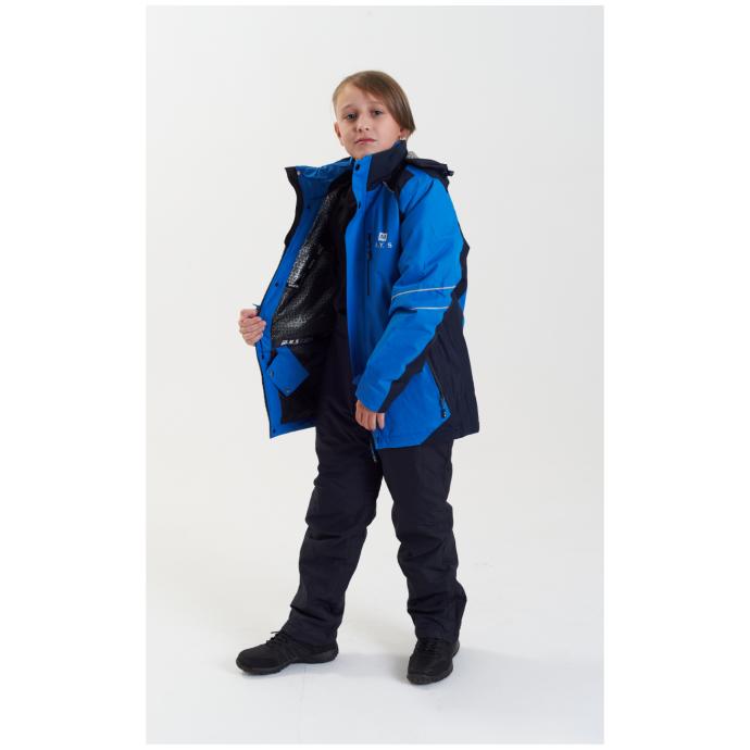 Куртка подростковая  M.Y.S для мальчика - 8885 - Цвет Синий - Фото 12