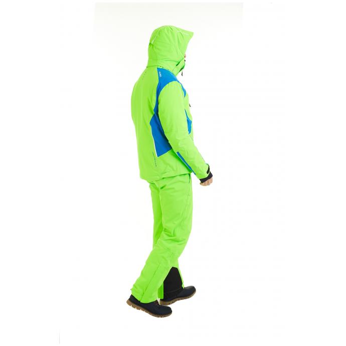 Горнолыжная куртка премиум-класса HYRA «MAYRBERG» - HMG1208-Green Geko/Blue - Цвет Зеленый - Фото 8