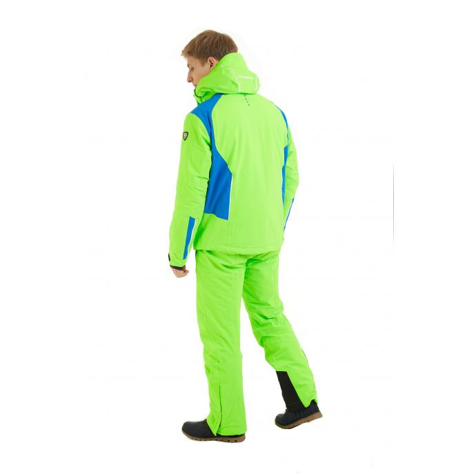 Горнолыжная куртка премиум-класса HYRA «MAYRBERG» - HMG1208-Green Geko/Blue - Цвет Зеленый - Фото 16