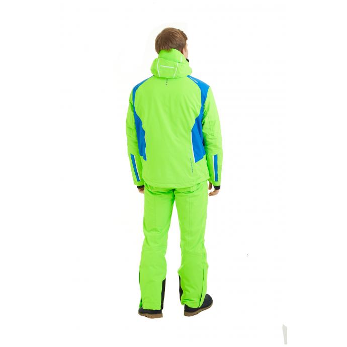 Горнолыжная куртка премиум-класса HYRA «MAYRBERG» - HMG1208-Green Geko/Blue - Цвет Зеленый - Фото 17