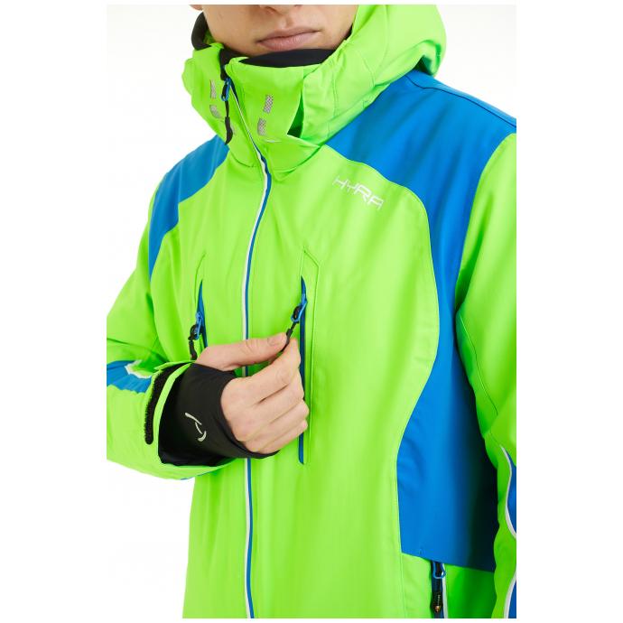 Горнолыжная куртка премиум-класса HYRA «MAYRBERG» - HMG1208-Green Geko/Blue - Цвет Зеленый - Фото 19