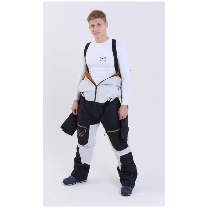МУЖСКОЙ СНОУБОРДИЧЕСКИЙ КОМБИНЕЗОН RUNNING SPORT - 8892-brown - Цвет Коричневый - Фото 2
