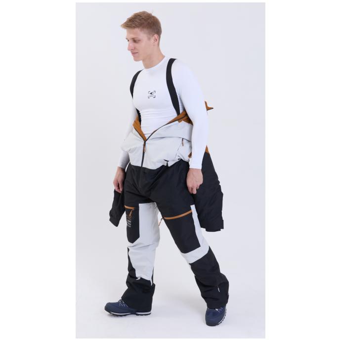МУЖСКОЙ СНОУБОРДИЧЕСКИЙ КОМБИНЕЗОН RUNNING SPORT - 8892-brown - Цвет Коричневый - Фото 3