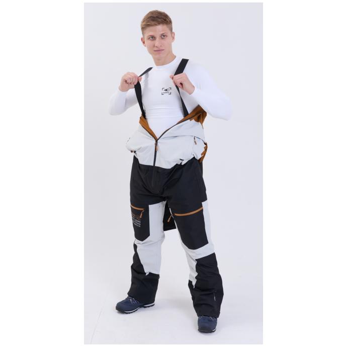 МУЖСКОЙ СНОУБОРДИЧЕСКИЙ КОМБИНЕЗОН RUNNING SPORT - 8892-brown - Цвет Коричневый - Фото 4
