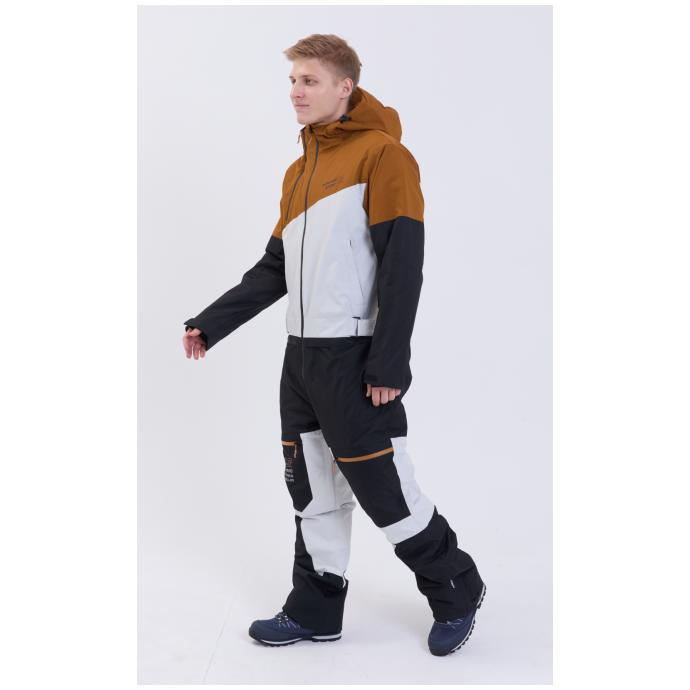 МУЖСКОЙ СНОУБОРДИЧЕСКИЙ КОМБИНЕЗОН RUNNING SPORT - 8892-brown - Цвет Коричневый - Фото 6