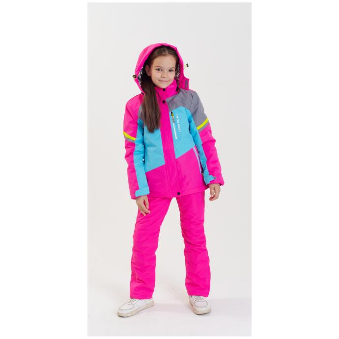 Куртка подростковая  M.Y.S для девочек - G-28-1 - Цвет Розовый - Фото 6