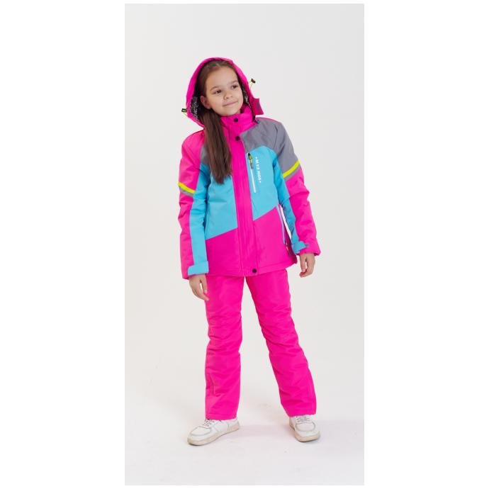 Куртка подростковая  M.Y.S для девочек - G-28-1 - Цвет Розовый - Фото 7
