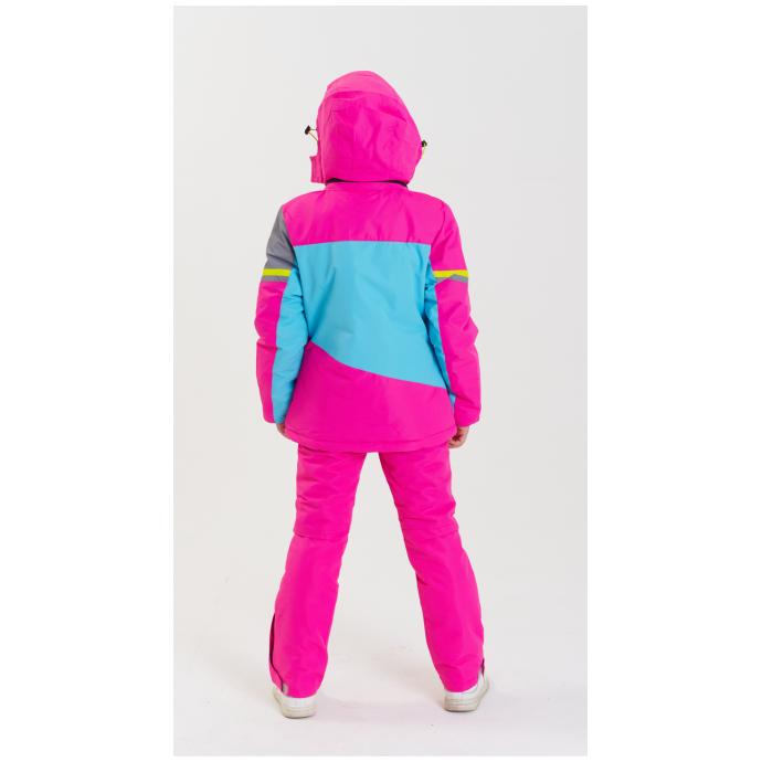 Куртка подростковая  M.Y.S для девочек - G-28-1 - Цвет Розовый - Фото 8