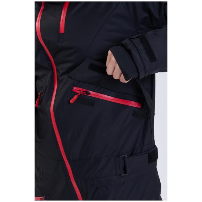 МУЖСКОЙ СНОУБОРДИЧЕСКИЙ КОМБИНЕЗОН RUNNING SPORT - 8901_1-black - Цвет Черный - Фото 19